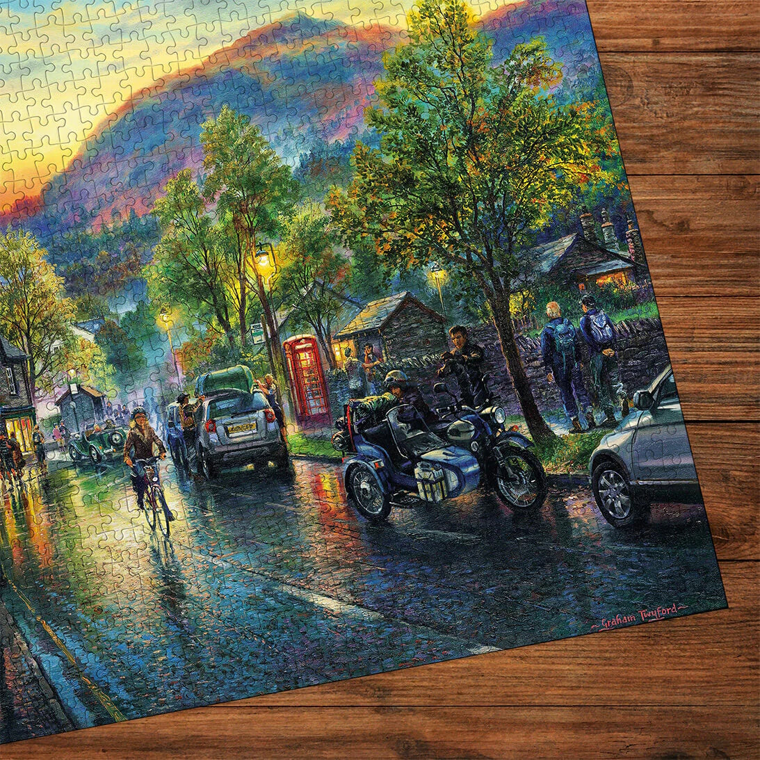 Gibsons 1000 Piece Jigsaw Puzzle - Grasmere By Twilight