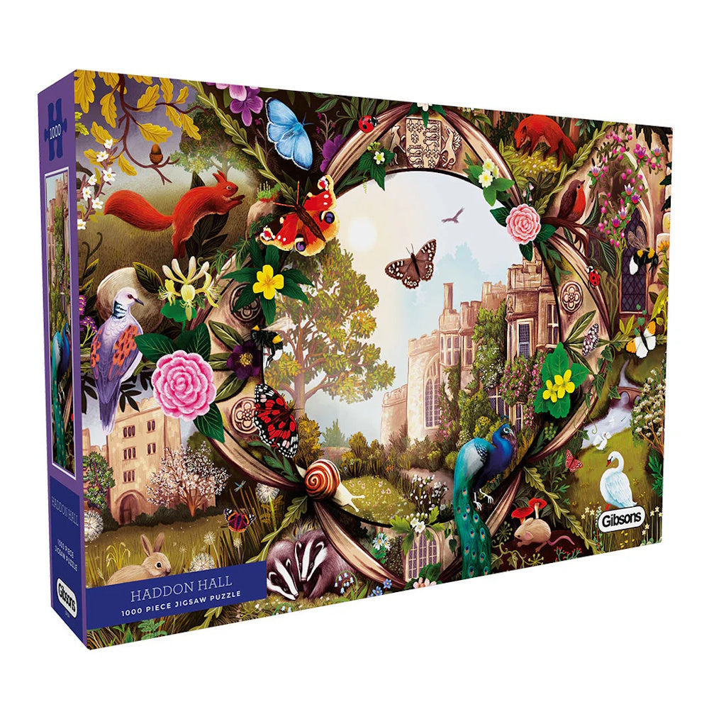 Gibsons 1000 Piece Jigsaw Puzzle - Haddon Hall