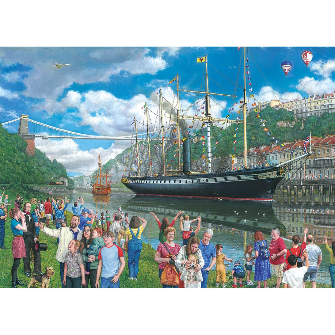 Gibsons 1000 Piece Jigsaw Puzzle - SS Great Britain