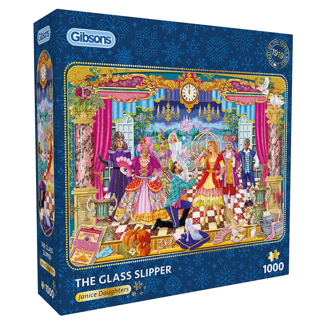 Gibsons 1000 Piece Jigsaw Puzzle - The Glass Slipper