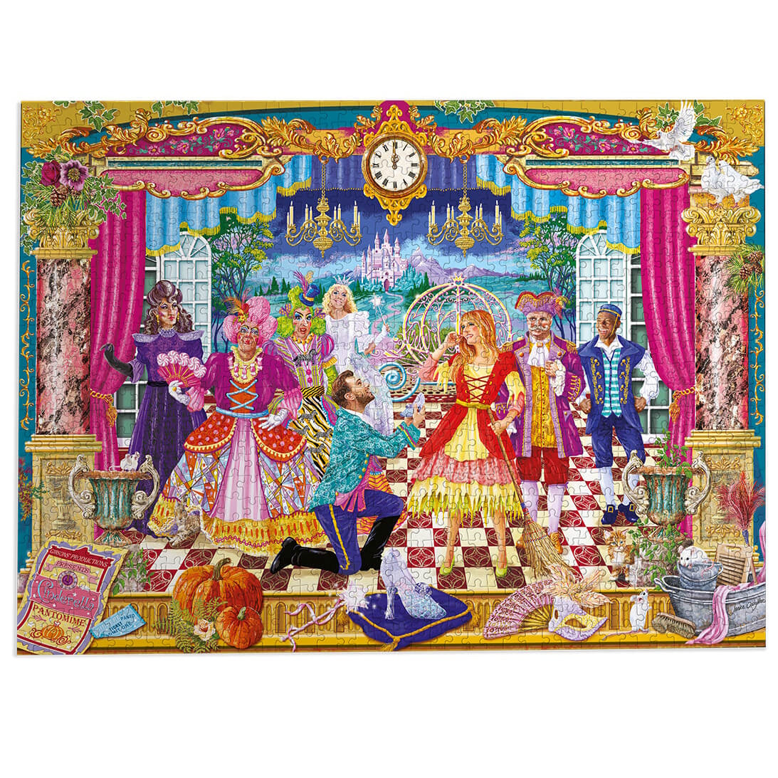 Gibsons 1000 Piece Jigsaw Puzzle - The Glass Slipper
