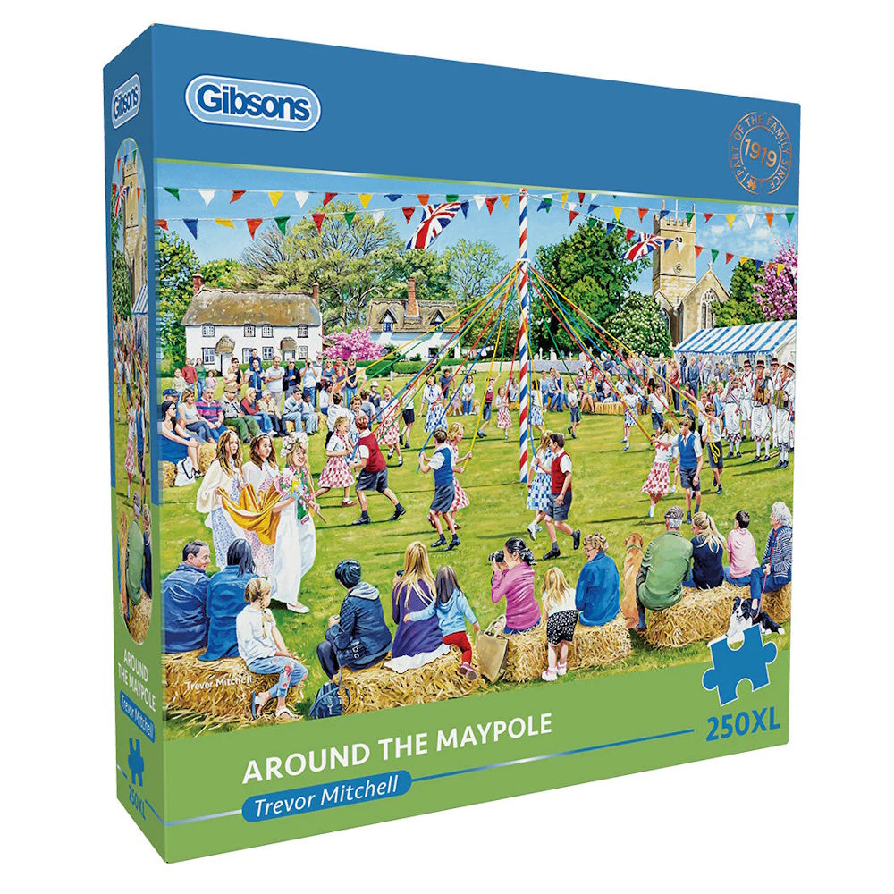 Gibsons 250XL Piece Jigsaw Puzzle - Around the Maypole