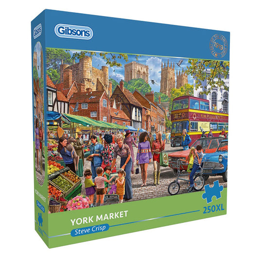 Gibsons 250XL Piece Jigsaw Puzzle - York Market