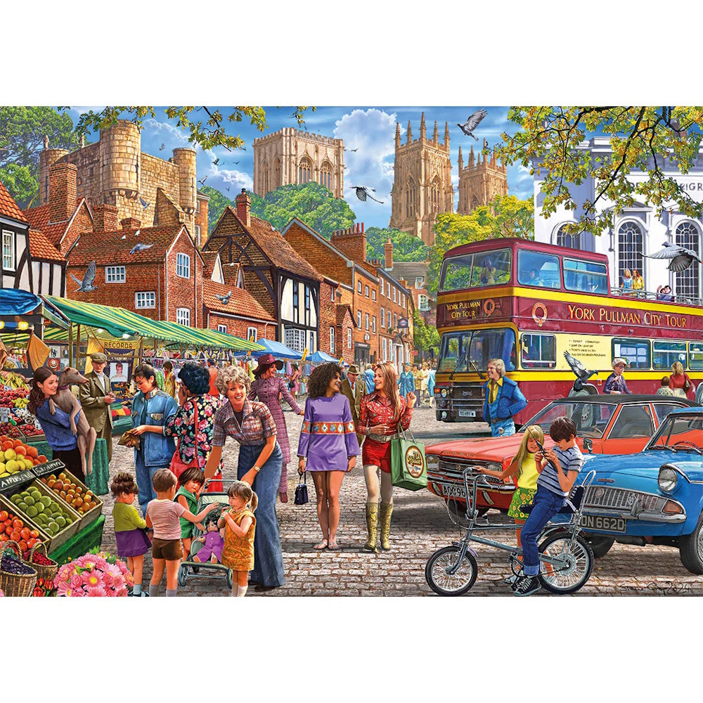 Gibsons 250XL Piece Jigsaw Puzzle - York Market