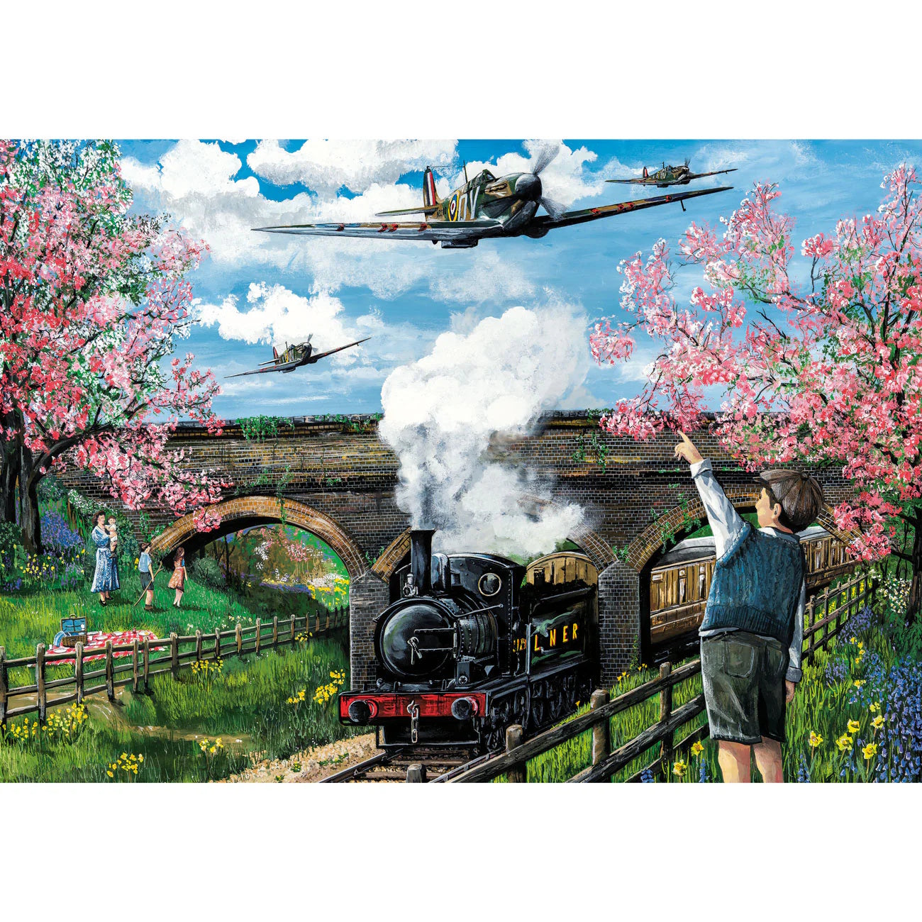 Gibsons 250XL Piece Jigsaw Puzzle - Spitfire Surprise