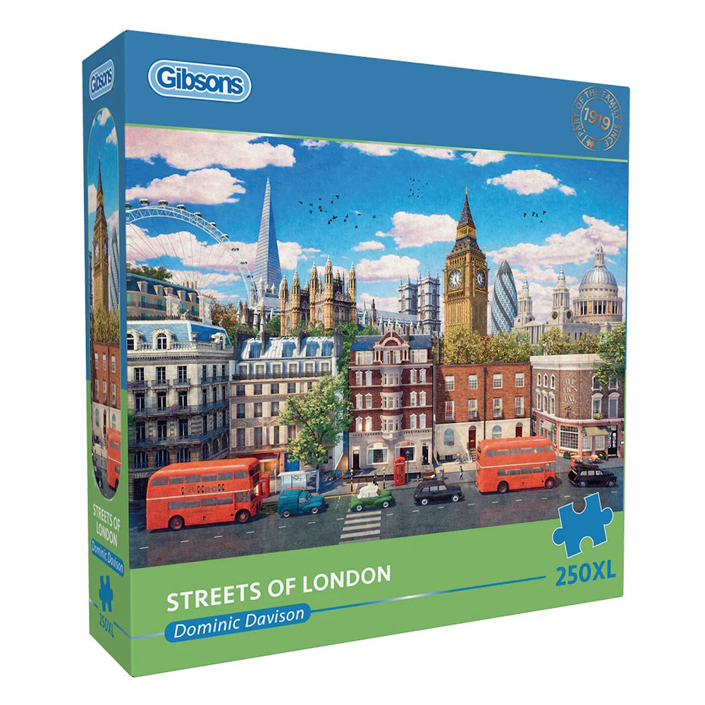 Gibsons 250XL Piece Jigsaw Puzzle - Streets of London