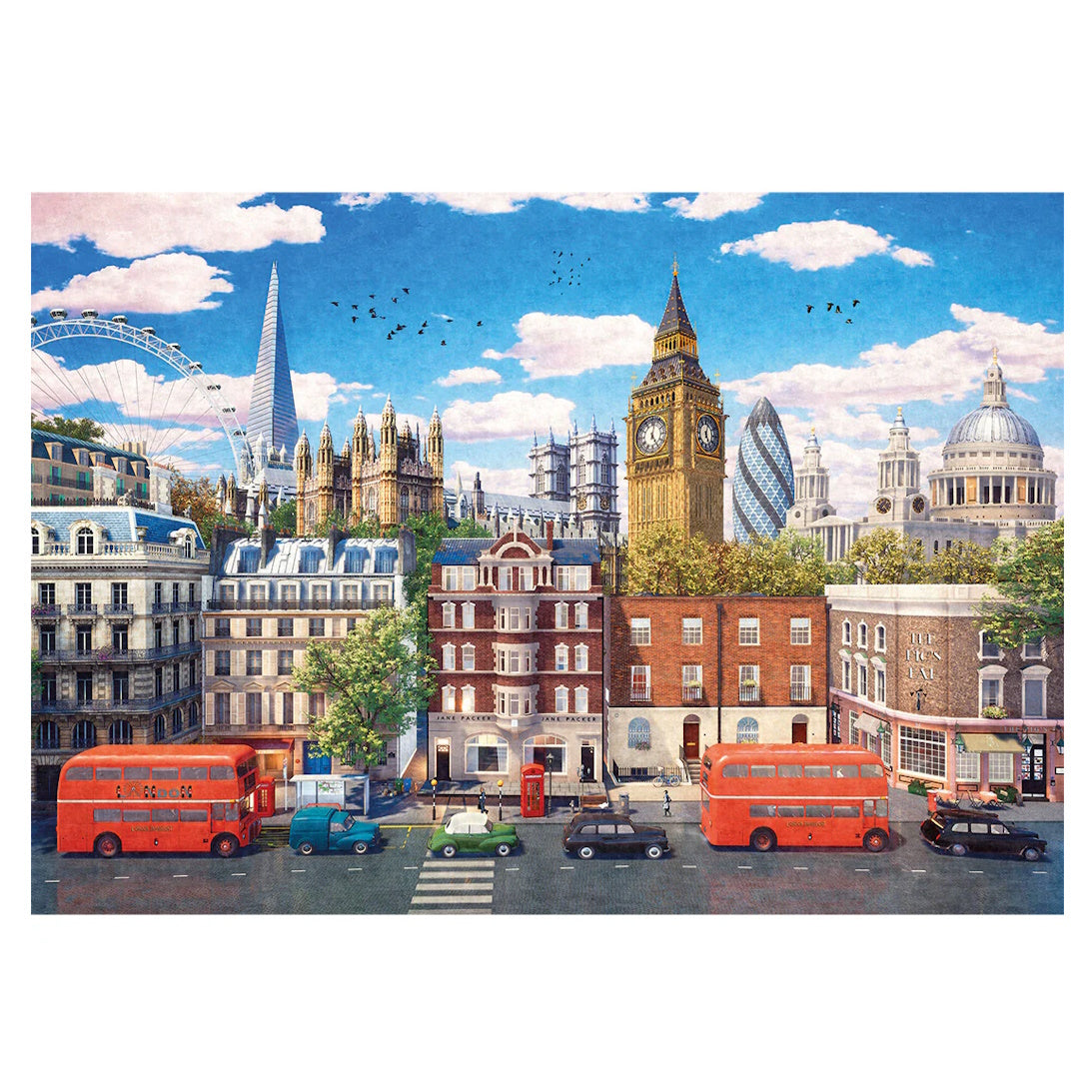 Gibsons 250XL Piece Jigsaw Puzzle - Streets of London