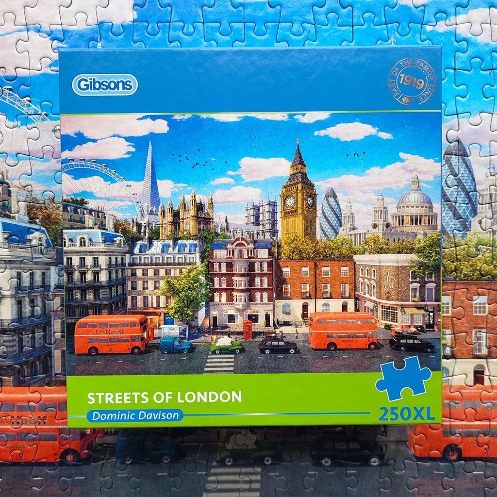 Gibsons 250XL Piece Jigsaw Puzzle - Streets of London