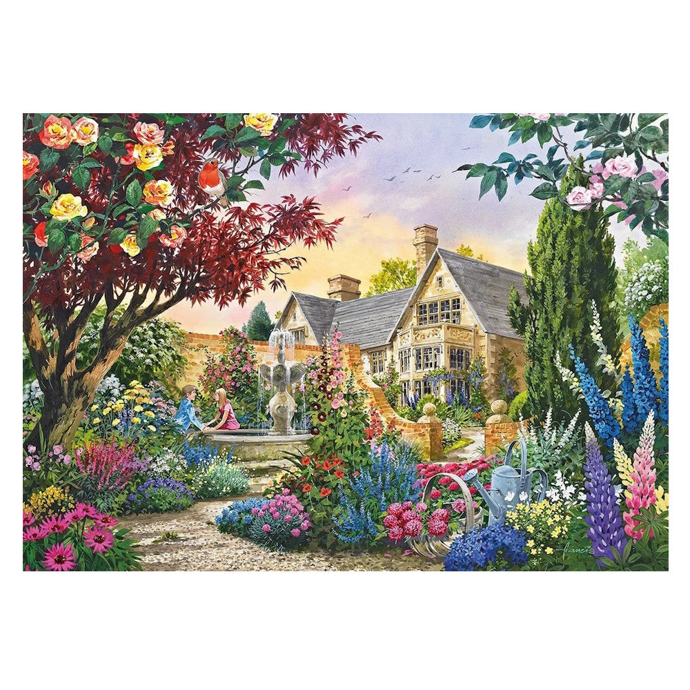 Gibsons 4 x 500 Piece Jigsaw Puzzles - Flora & Fauna