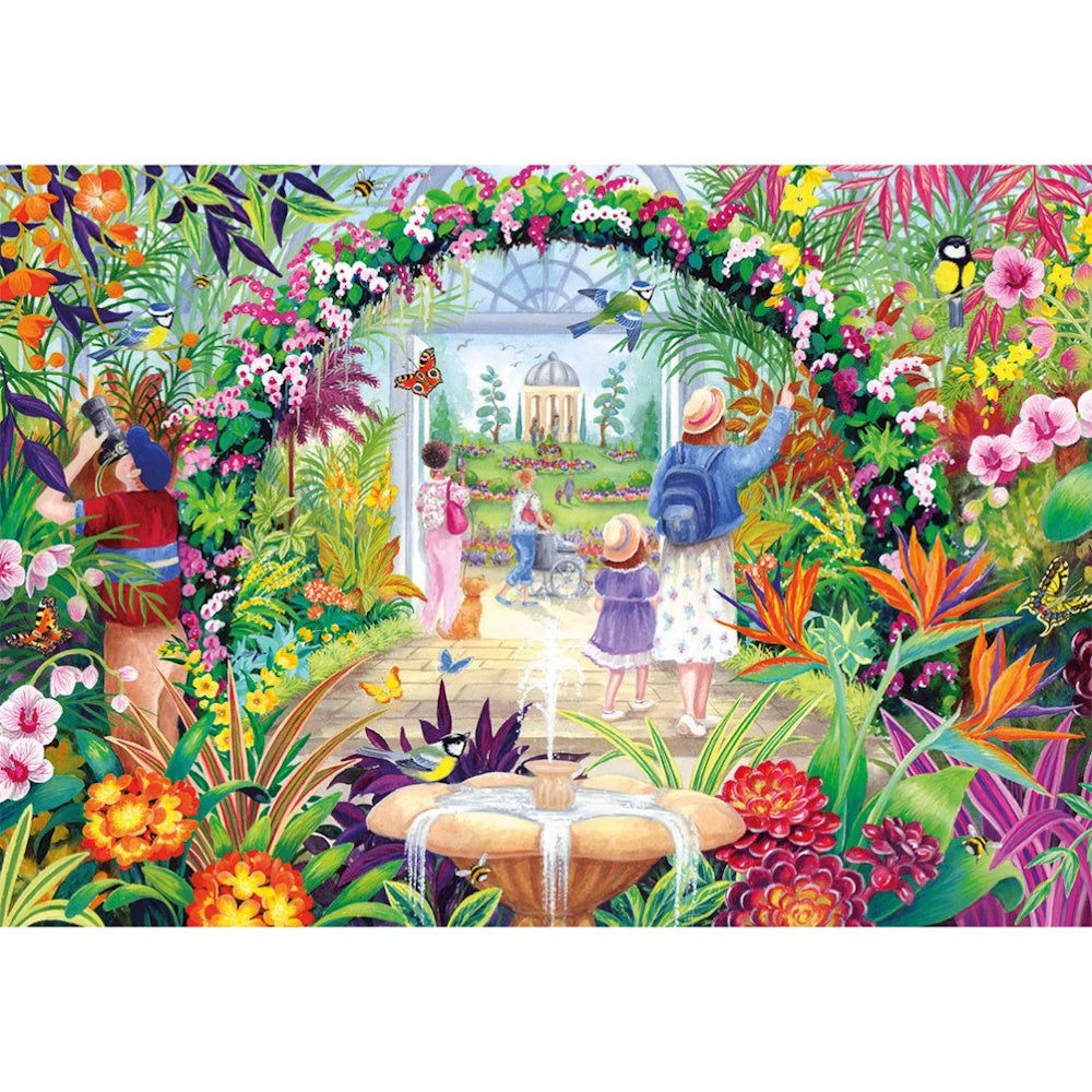 Gibsons 500 Piece Jigsaw Puzzle - Botanical Blooms