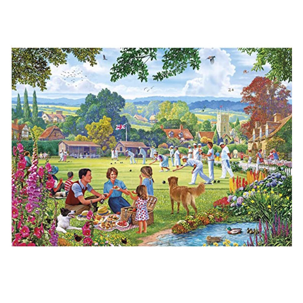 Gibsons 500 Piece Jigsaw Puzzle - Bowling by the Brook