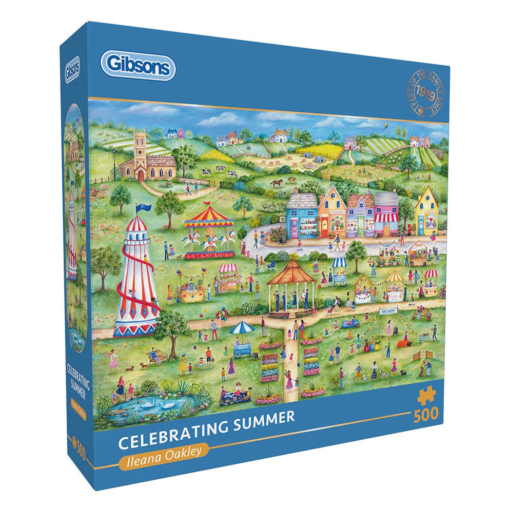 Gibsons 500 Piece Jigsaw Puzzle - Celebrating Summer – The Jigstore