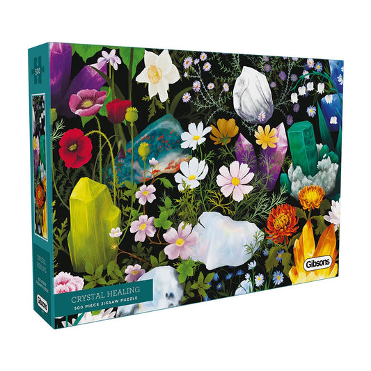 Gibsons 500 Piece Jigsaw Puzzle - Crystal Healing