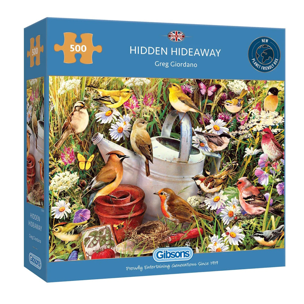 Gibsons 500 Piece Jigsaw Puzzle - Hidden Hideaway