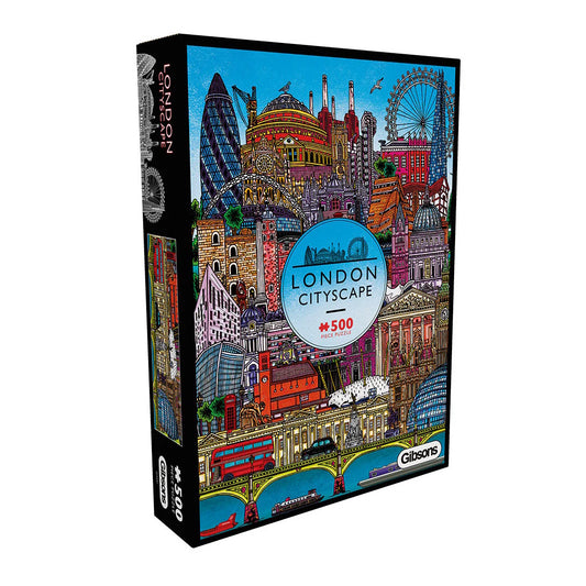 Gibsons 500 Piece Jigsaw Puzzle - London Cityscape