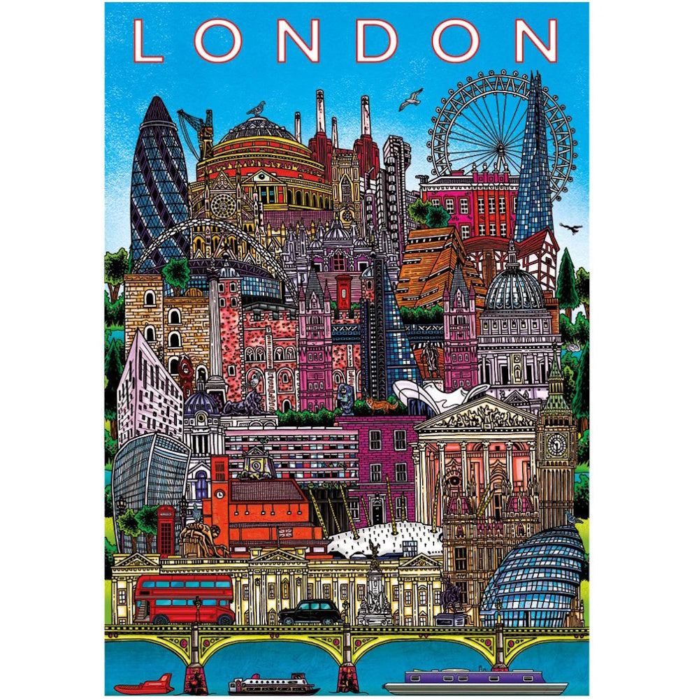 Gibsons 500 Piece Jigsaw Puzzle - London Cityscape