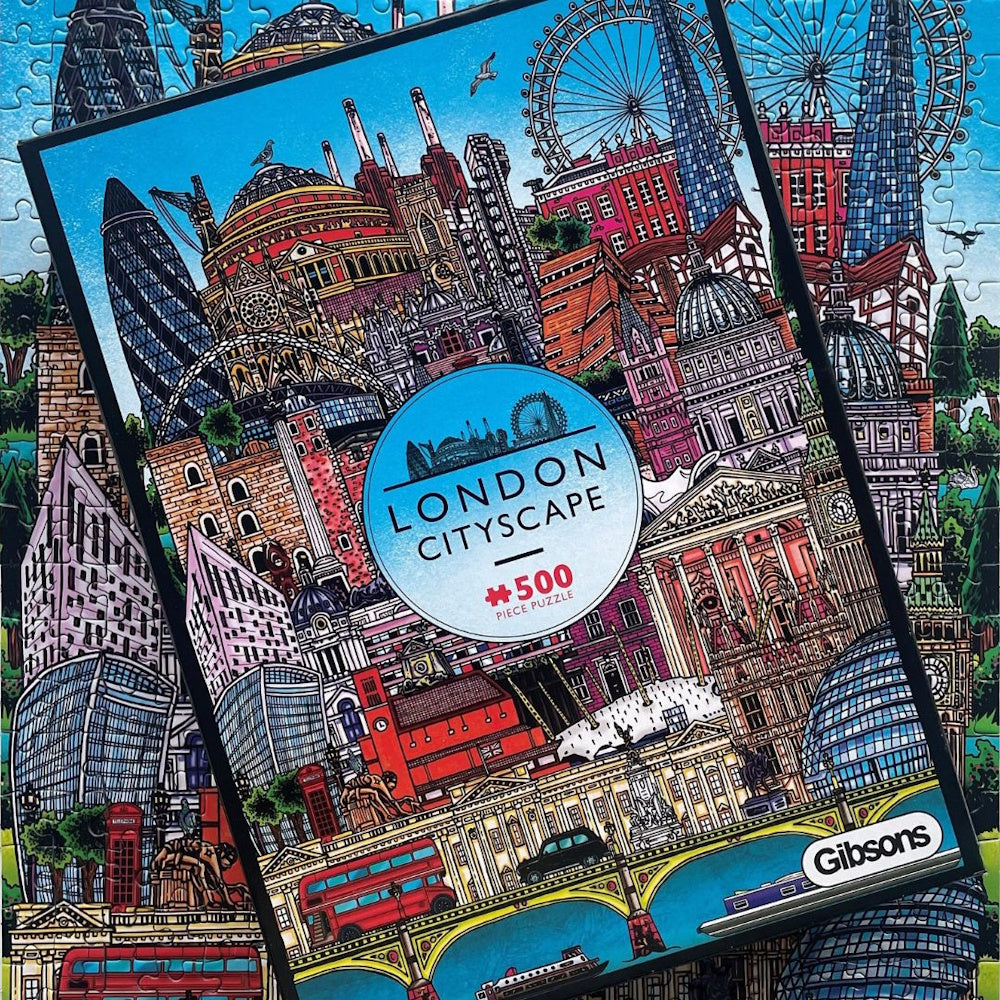 Gibsons 500 Piece Jigsaw Puzzle - London Cityscape
