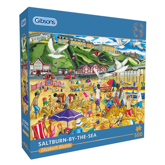 Gibsons 500 Piece Jigsaw Puzzle - Saltburn by the Sea