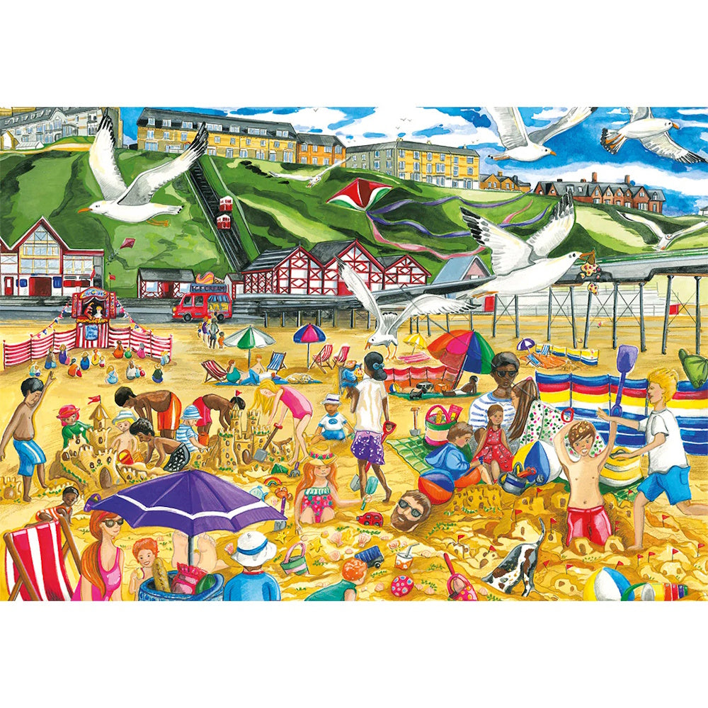 Gibsons 500 Piece Jigsaw Puzzle - Saltburn by the Sea