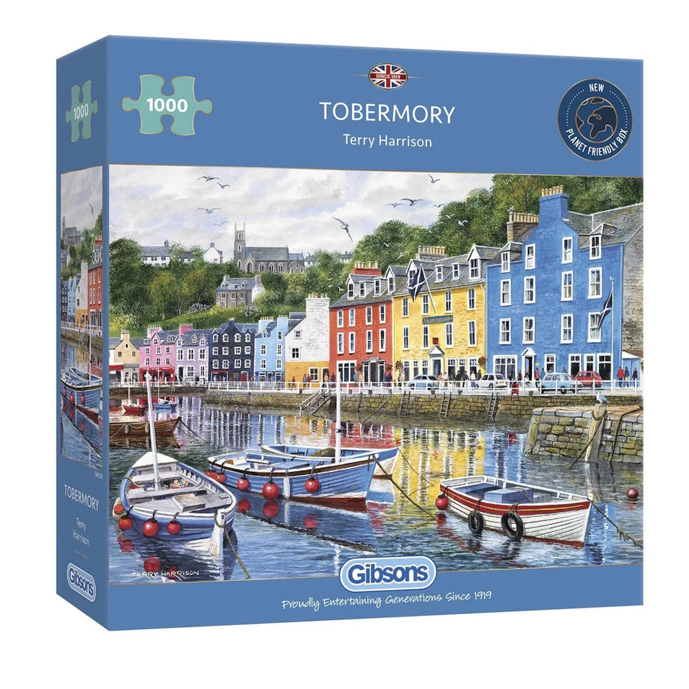 Gibsons 1000 Piece Jigsaw Puzzle - Tobermory