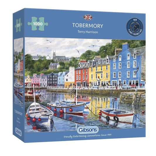 Gibsons 1000 Piece Jigsaw Puzzle - Tobermory