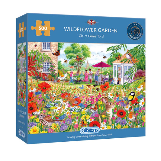 Gibsons 500 Piece Jigsaw Puzzle - Wildflower Garden