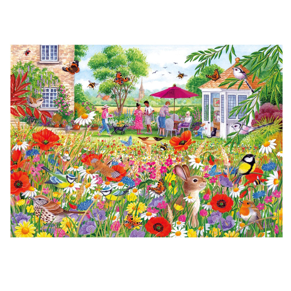 Gibsons 500 Piece Jigsaw Puzzle - Wildflower Garden