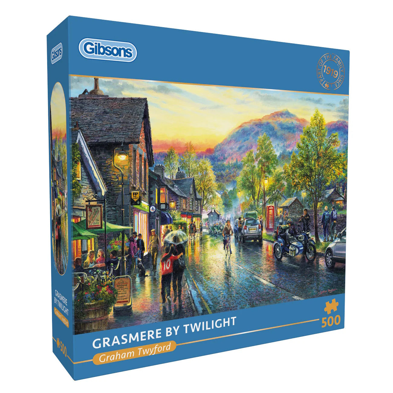 Gibsons 500 Piece Jigsaw Puzzle - Grasmere by Twilight