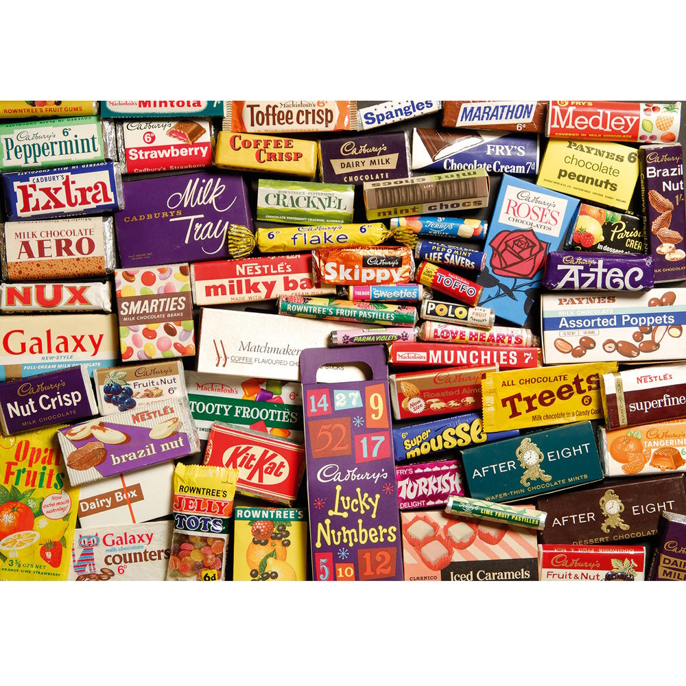 Gibsons 500 Piece Jigsaw Puzzle - Sweet Memories of the 1960s
