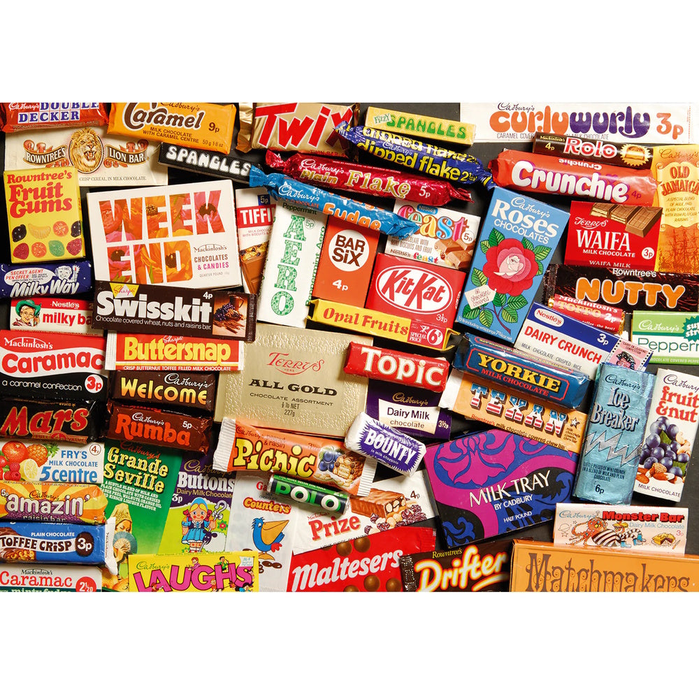 Gibsons 500 Piece Jigsaw Puzzle - Sweet Memories of the 1970s