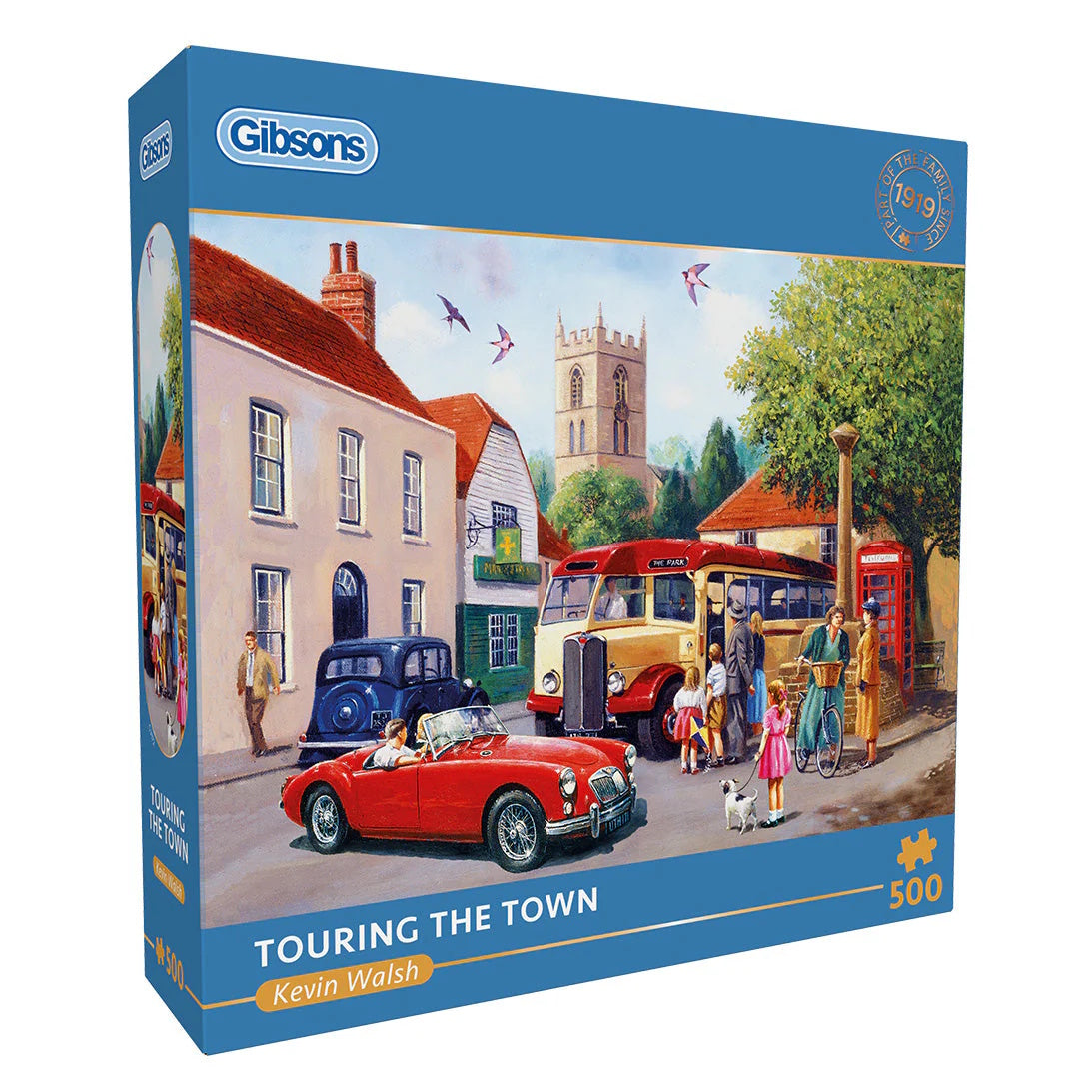 Gibsons 500 Piece Jigsaw Puzzle - Touring the Town