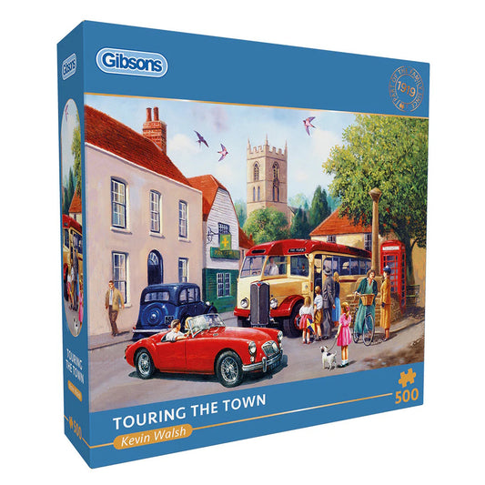 Gibsons 500 Piece Jigsaw Puzzle - Touring the Town