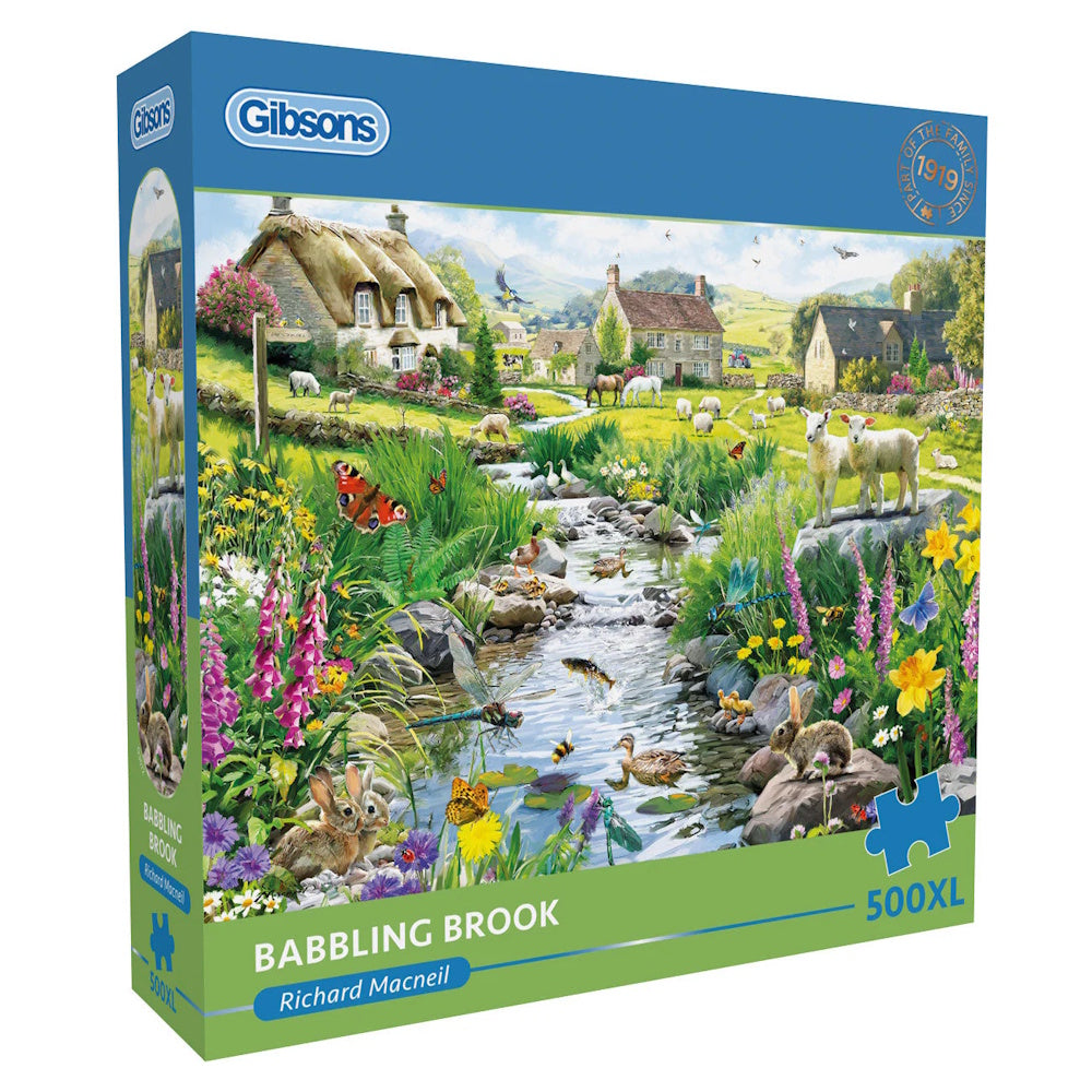 Gibsons 500XL Piece Jigsaw Puzzle - Babbling Brook