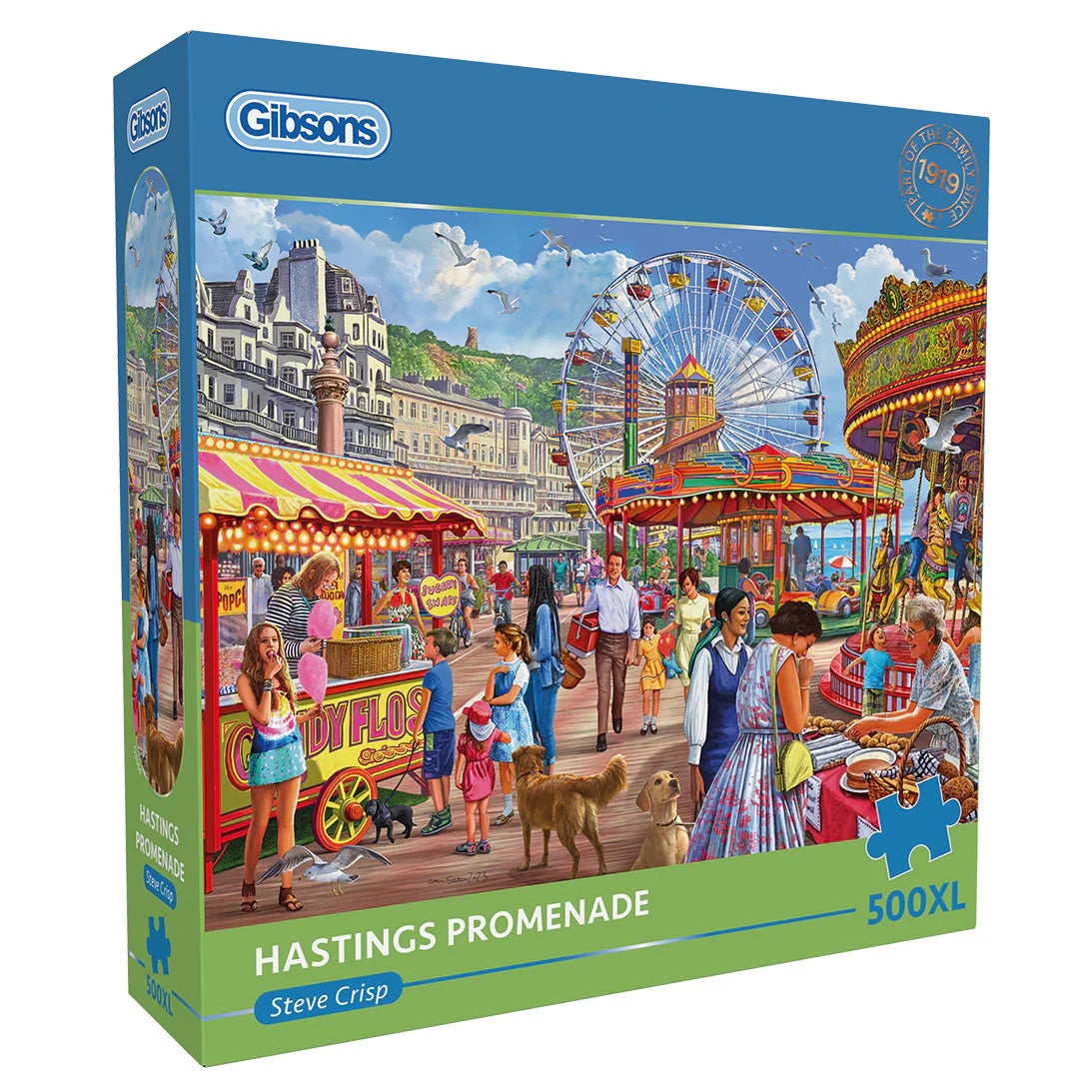 Gibsons 500XL Piece Jigsaw Puzzle - Hastings Promenade