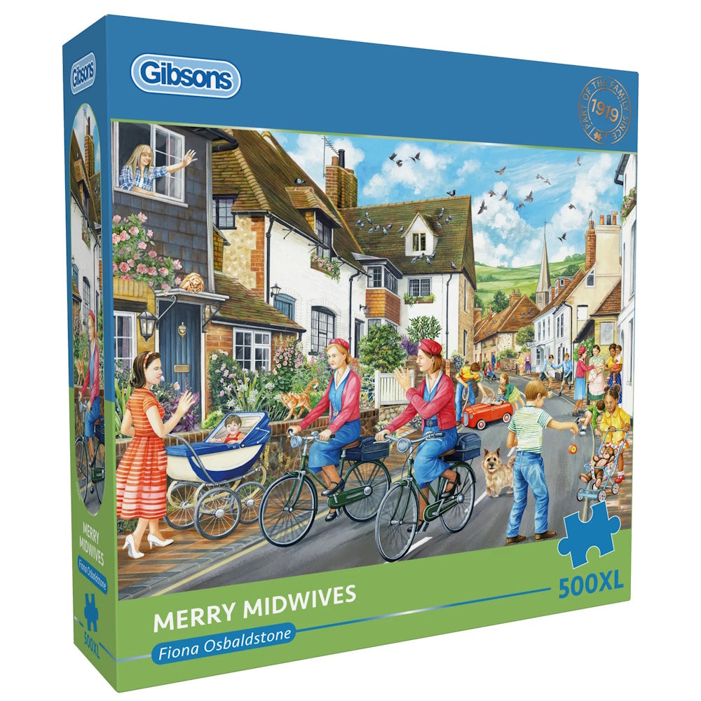 Gibsons 500XL Piece Jigsaw Puzzle - Merry Midwives