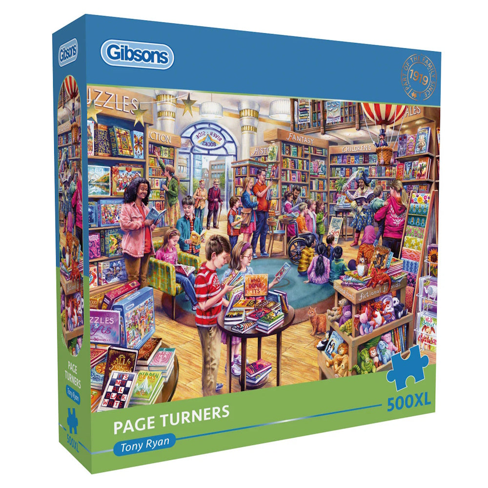 Gibsons 500XL Piece Jigsaw Puzzle - Page Turners