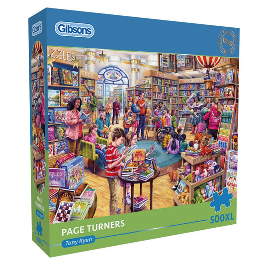 Gibsons 500XL Piece Jigsaw Puzzle - Page Turners
