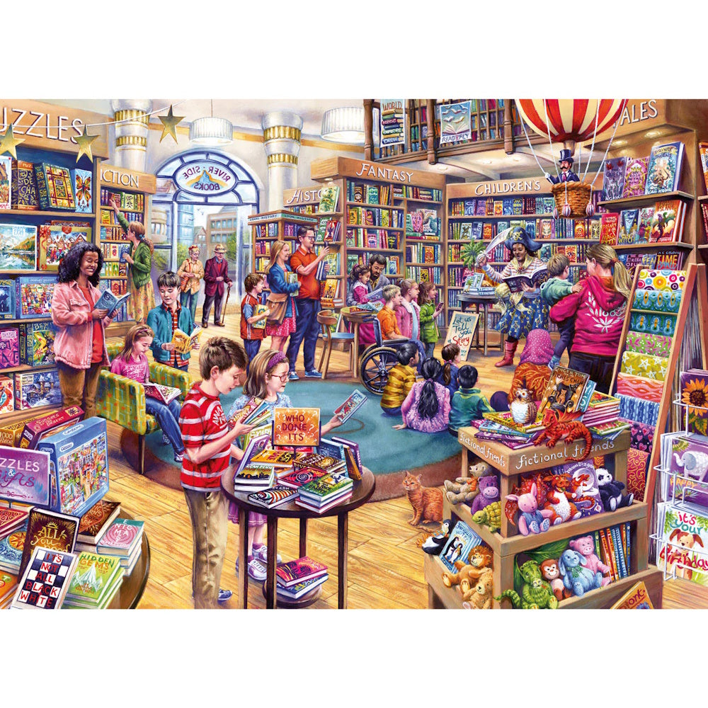 Gibsons 500XL Piece Jigsaw Puzzle - Page Turners