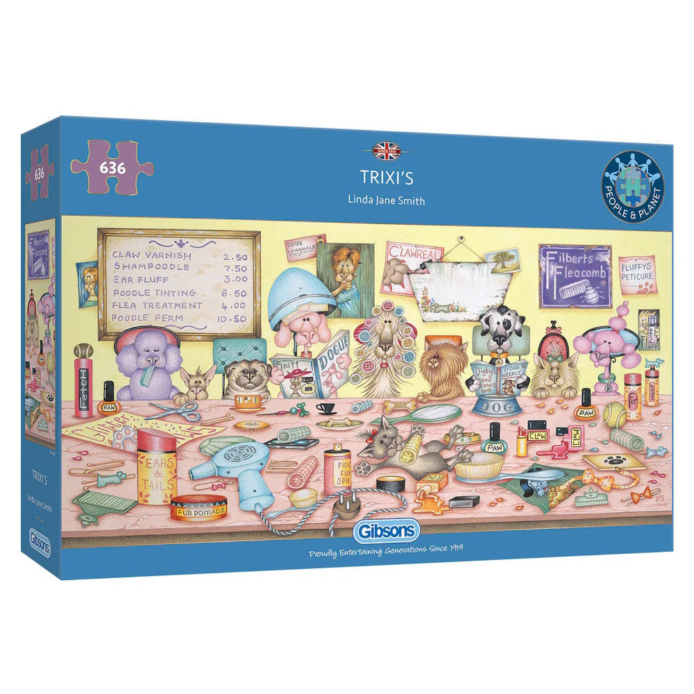 Gibsons 636 Piece Jigsaw Puzzle - Trixi's