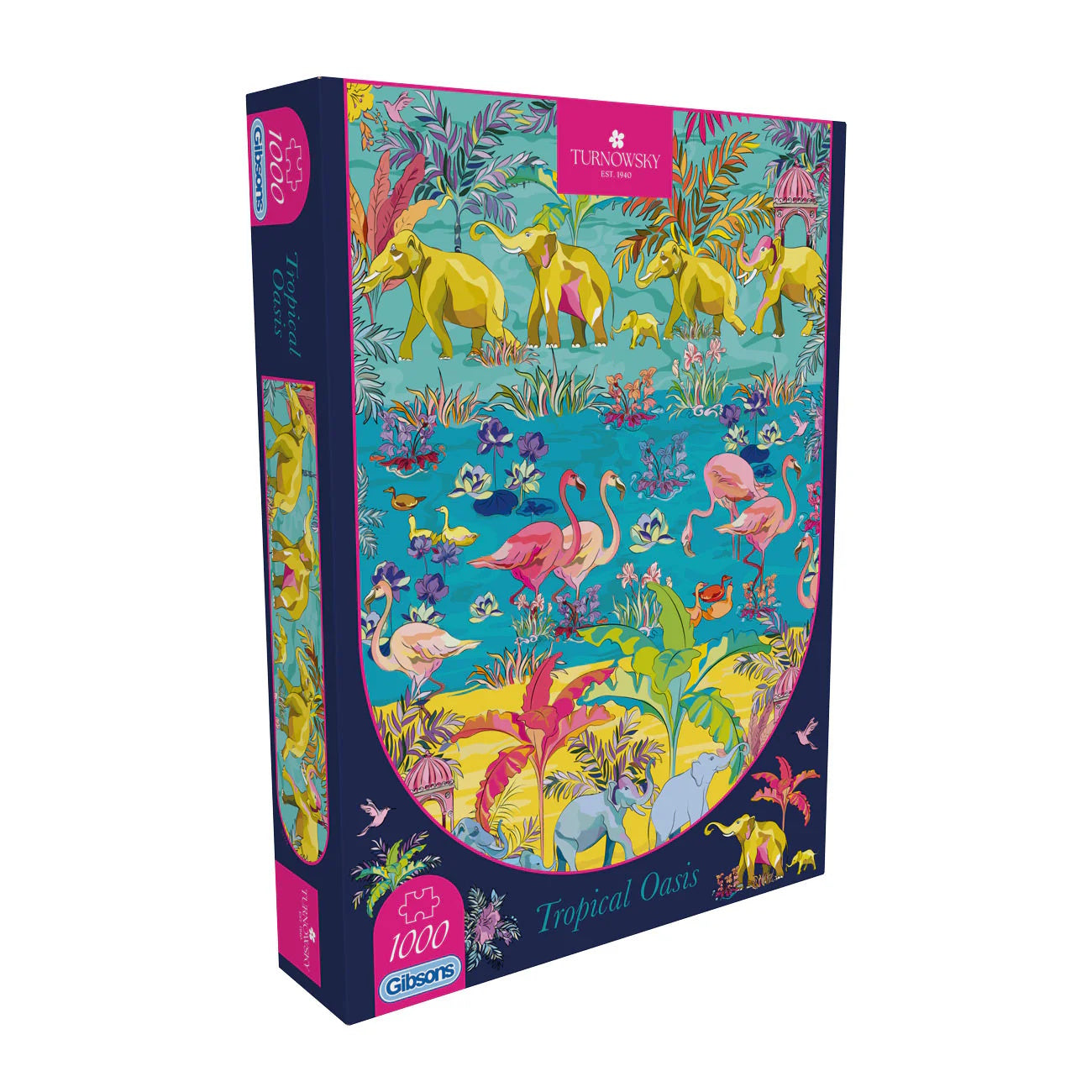 Gibsons House of Turnowsky 1000 Piece Puzzle - Tropical Oasis