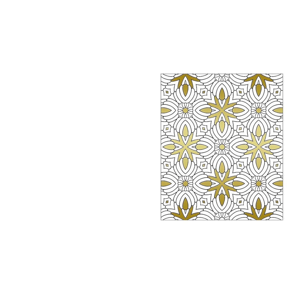 The Gold Glimmers Colouring Book