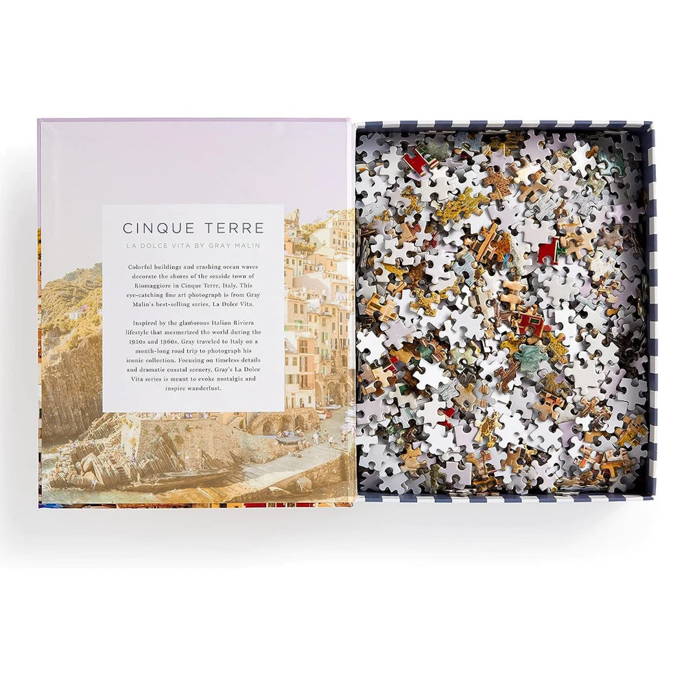 Galison 1000 Piece Jigsaw Puzzle - Gray Malin Cinque Terre – The Jigstore