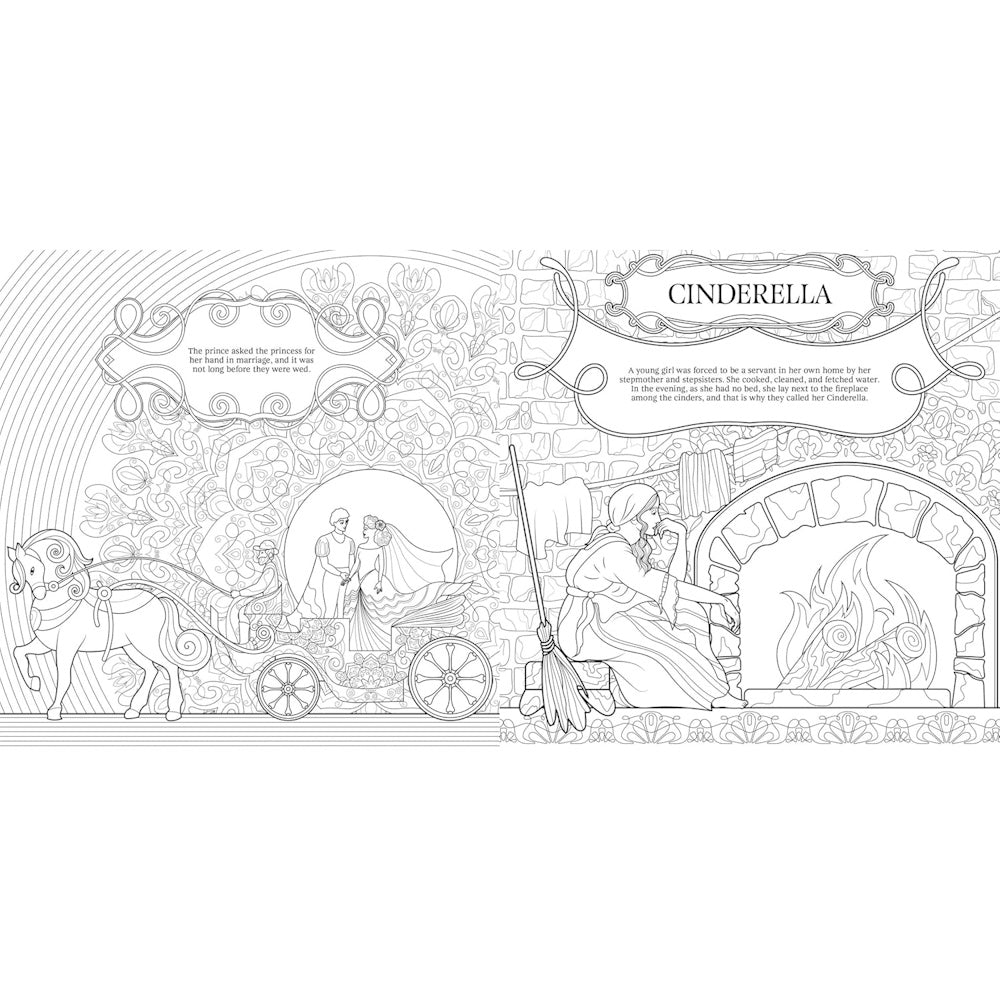 Grimm's Fairy Tales Colouring Book