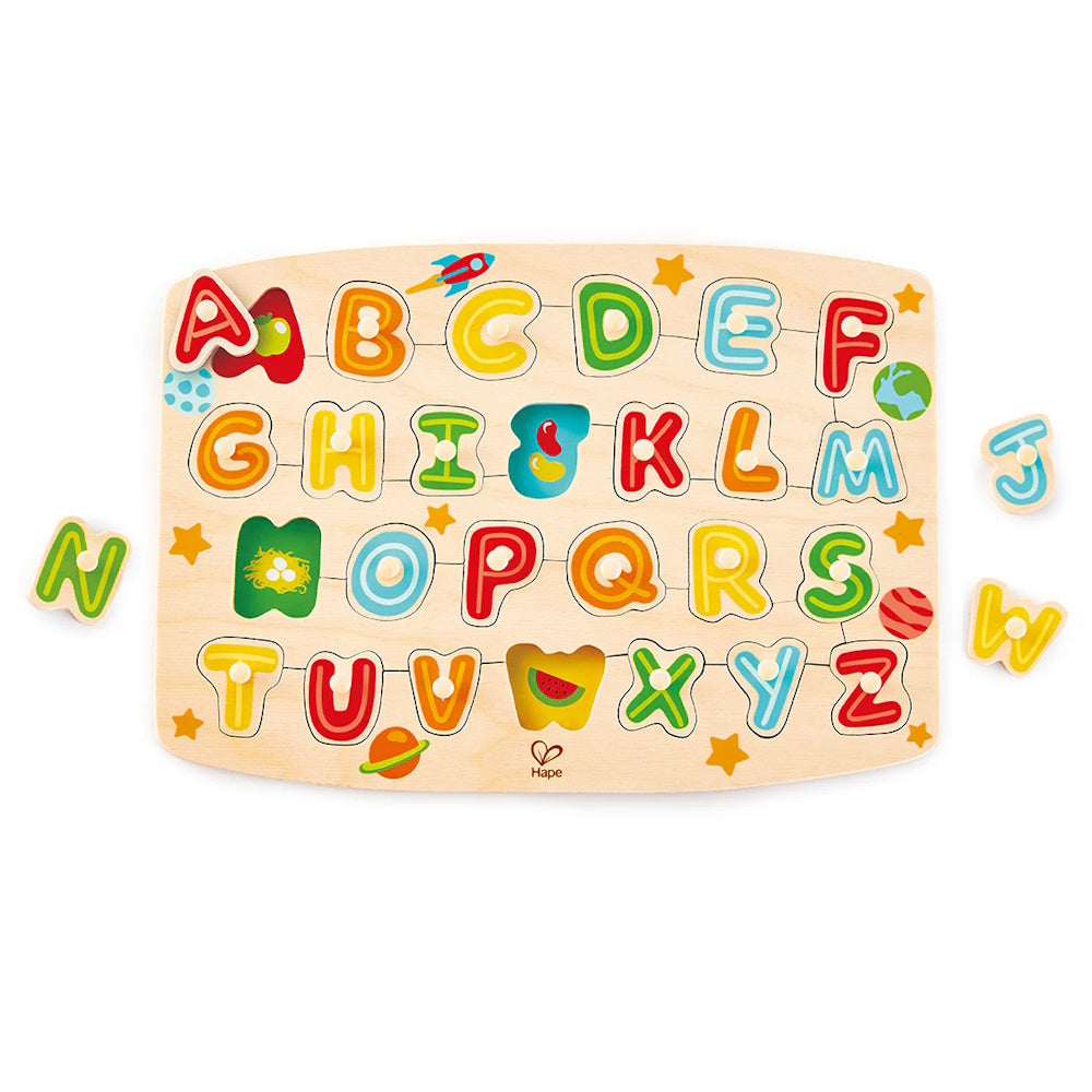 Hape Alphabet Peg Puzzle