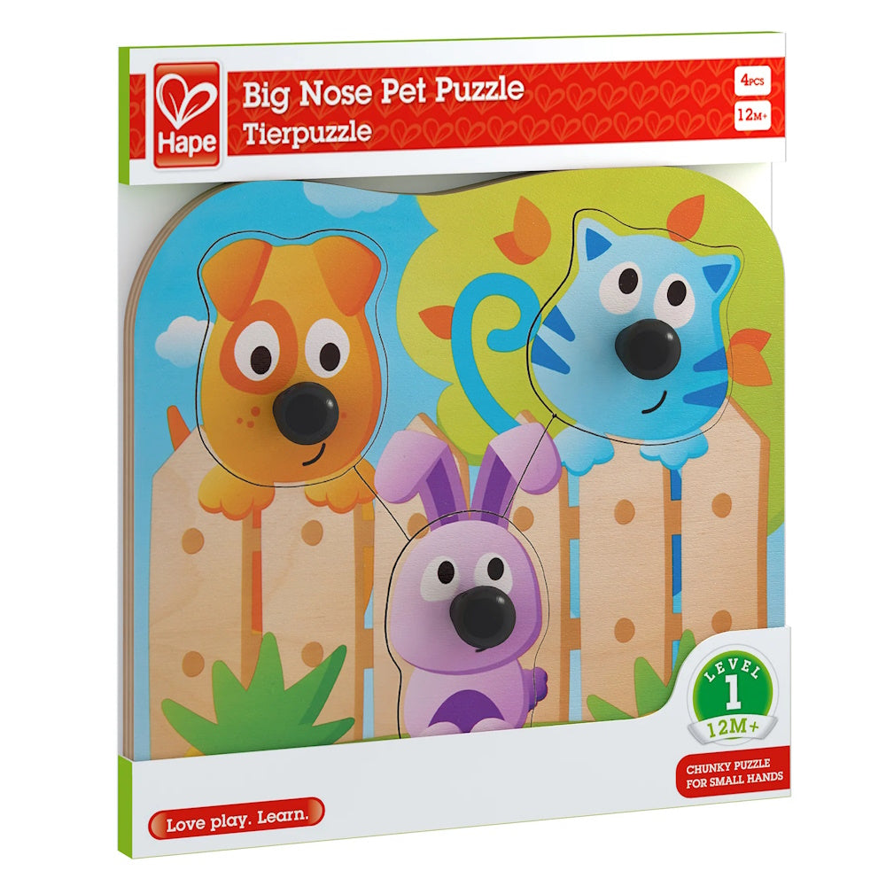 Hape Big Nose Pet Puzzle