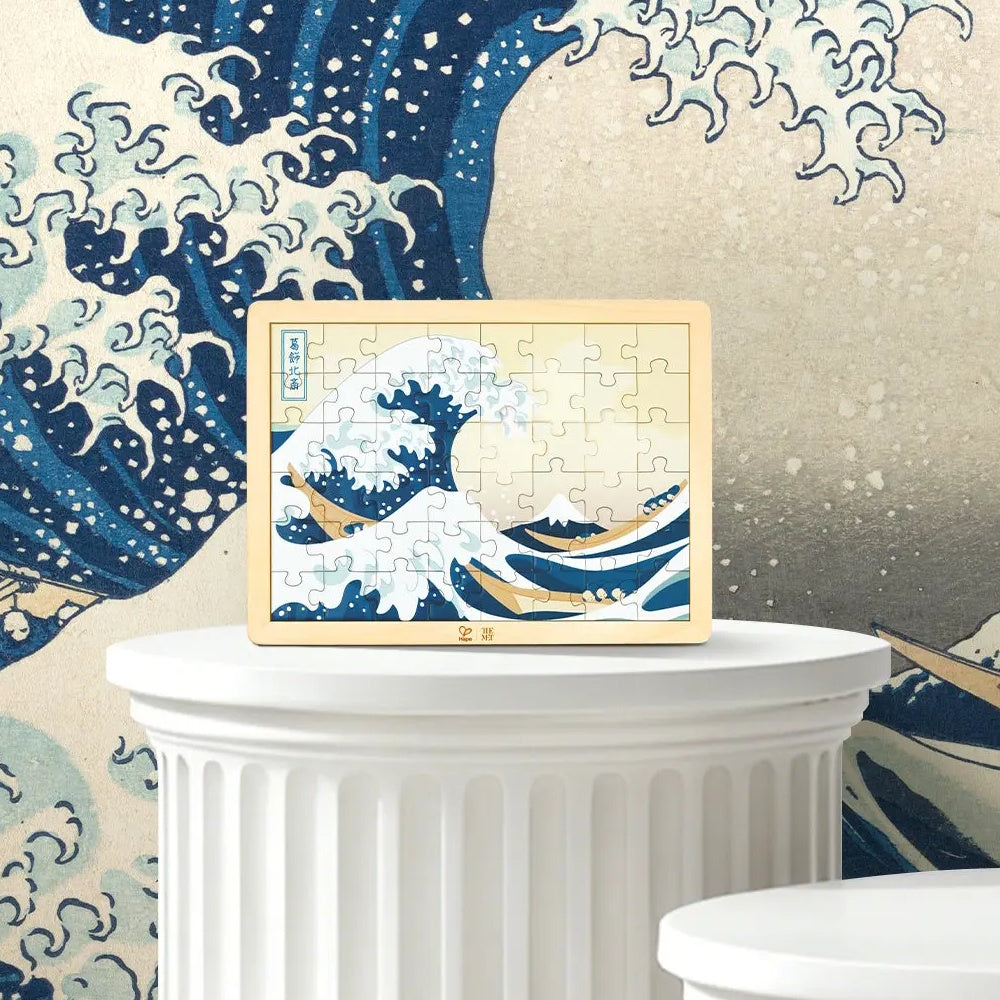 Hape x The Met Hokusai Great Wave Puzzle