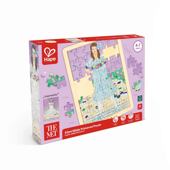 Hape x The Met Klimt Mäda Primavesi Puzzle