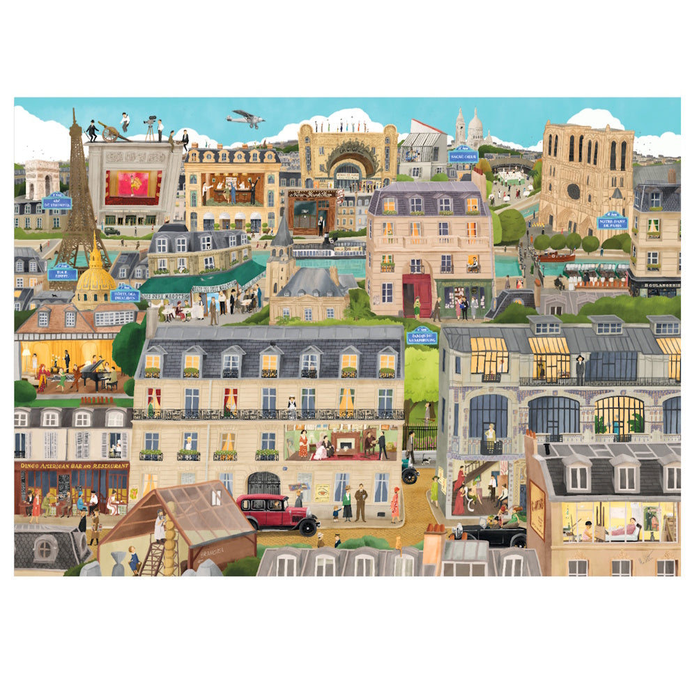 Hemingway's Paris - A 1000 Piece Jigsaw Journey