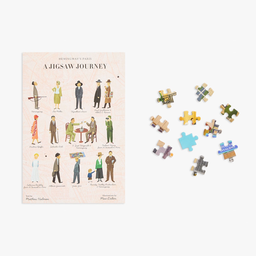 Hemingway's Paris - A 1000 Piece Jigsaw Journey
