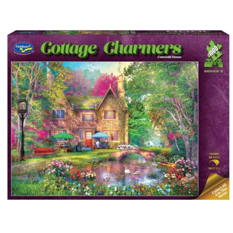 Holdson Cottage Charmers 1000 Piece Puzzle - Cotswald House